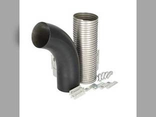 Exhaust Elbow Pipe Kit Case IH 9110 9130 906235T1