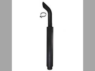 Muffler - Black fits John Deere 8100 8110 8200 8210 8300 8310 8400 8410 RE44716 DR-40