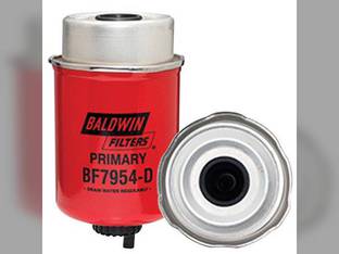 Filter - Fuel Primary Water Separator W / Removable Drain BF7954 D New Holland TM140 Case 580 Super M 580 580 590 590 1150 John Deere 6430 6230 6330 7130 Case IH MXM120 MXM155 MXM140 MXM175 MXM130