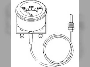 Transmission Gauge John Deere 850 655 644 544 750 855 444 646 755 AT149005