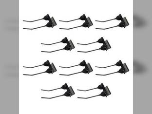 Baler Pickup Tooth - Rubber 10 Pack Vermeer 5410 604J 505L 504L 605XL 505I 504H 604K 504 Super I 503I 5400 605L 605J 555XL 554XL 504I 605H 605K 604XL 5500 Massey Ferguson 1565 1455 1440 1550 27997-001