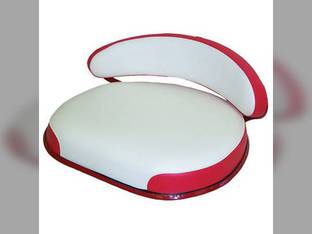 Seat Assembly Vinyl Red/White International 660 560 460