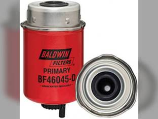 Filter Primary Fuel/Water Separator Element with Drain BF46045 D John Deere 6130M 6115R 6125M 6105R 6105M 6130R 6115M 6140M 6125R RE536195