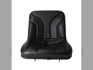 Seat - Contoured Black Vinyl John Deere 790 3005 990 4005 870 970 770 670 1070 M803465