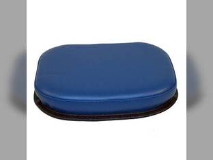Seat Cushion Backrest - Steel Backed Vinyl Blue fits Ford 455 550 555 555A 555B 655 655A TW15 TW20 TW25 TW30 TW35 5700 6700 6710 7700 7710 7810 7910 8000 8210 8530 8630 8700 8730 8830 9000 9700 FD56BN
