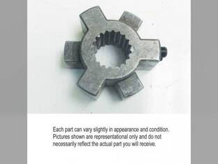 Used Hydraulic Pump Drive Coupler fits New Holland L180 LS180B LS185B LS190B LT185B LT190B C190 L190 C185 L185 fits Case 430 435 440 440CT 445 445CT 450 450CT 465 450 87711337
