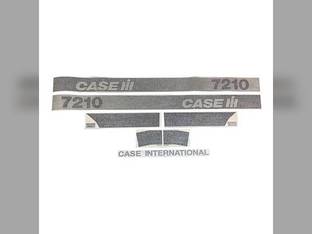 Hood/Cab Stripe Decal Set Gradient - Vinyl fits Case IH 7210