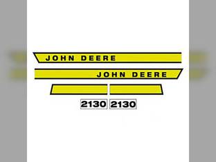 2130 Hood Decal fits John Deere 2130 JD2130E