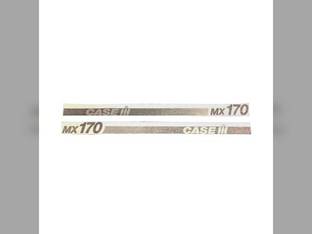 Hood Decal Set - Vinyl fits Case IH MX170
