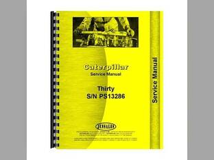 Service Manual - 30 s/n PS13286 fits Caterpillar THIRTY CT-S-30PS13286