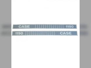 Hood Decal Set 1190 Vinyl fits Case 1190