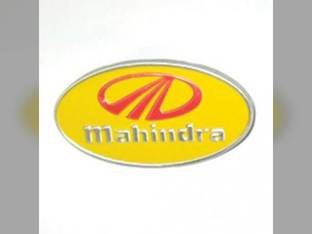 Logo Emblem fits Mahindra C27 C35 C4005 E40 E350 450 475 485 575 3325 3505 3525 3825 4025 4035 4500 4505 4525 4530 5005 5035 5500 5520 5525 5530 6000 6025 6030 6500 6520 6525 6530 7520 005559054R1