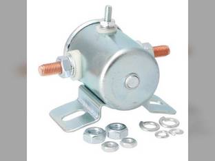 Starter Solenoid - Prestolite Style - 3 Terminal - 12 Volt - Metal Body fits Case A57068 fits International 896217C1 fits Massey Ferguson TO35 35 50 65 85 1019398M91 fits Allis Chalmers 70237136