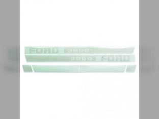 3600 Hood Decal Set fits Ford 3600
