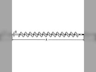 Auger - Tailings Lower John Deere 7701 7700 AH76092