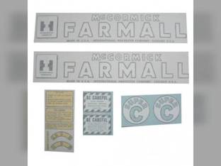 Decal Set Super C Vinyl fits International Super C