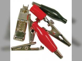 Alligator Clip Assortment - 6 Pack fits Wiring, Relays, Switches Alligator Clips & Test Leads