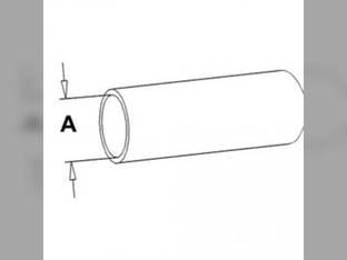 Radiator Hose - Upper Massey Ferguson 384S 394S 374S 364S 3303316M1