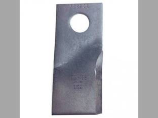 Disc Mower Knives Type 2 Opposite Bevel 11° Twist Counterclockwise Rotation 6 Pack Case IH 8312 725 8315 8309 DC515 8850 Hesston 1320 1365 8500 1340 1360 New Idea Deutz Gehl Massey Ferguson Vicon