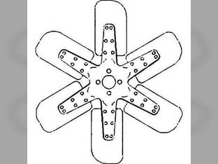 Cooling Fan - 6 Blade International 544 656 664 2544 2656 2706 706 A173726