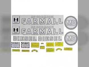 MD Decal Set Farmall McCormick Mylar fits International MD