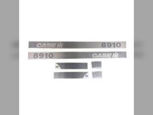 Hood/Cab Stripe Decal Set Gradient - Vinyl fits Case IH 8910