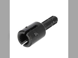 PTO Adapter Clamp Type 1-3/4" 20 Spline Female 1-3/8" 6 Spline Male 75 HP