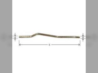 Tail Pipe fits Ford 4000 801 313808