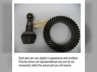 Used MFWD Ring Gear And Pinion Set John Deere 4050 4255 4055 4250 4455 4450 RE42613