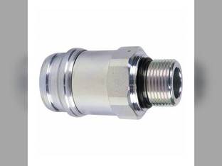 Hydraulic Coupler � 3/8� Non Spill Quick Coupler fits John Deere 7200R 7215R 7230R 8225R 8245R 8270R 8295R 8320R 8335R 8345R 8345RT 8360R 8370R 8400 8400T 8410 8410T 8420 8420T 8430 8520 8530 RE222718