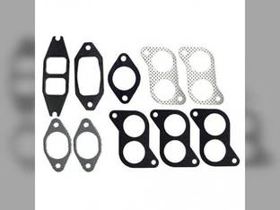 Exhaust Manifold Gasket Set Compatible with John Deere 4020 4230 4010 4000 R83021