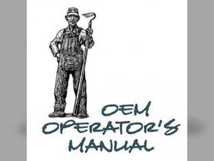 Operator's Manual - L2350 L2350DT Kubota L2350 L2350 L2350