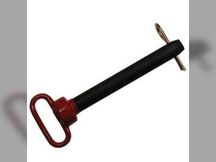 Hitch Pin - 1" x 7-1/2" Usable Length Grade 5 New Holland 87299362 1713-1302 7852 17131302