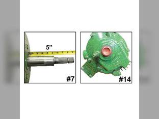 Used Feeder House Reverser Gear Box Assembly fits John Deere 9750 STS 9450 9550 9550 SH 9650 9650 CTS 9650 STS AH204840 H160953 H177985 H156090