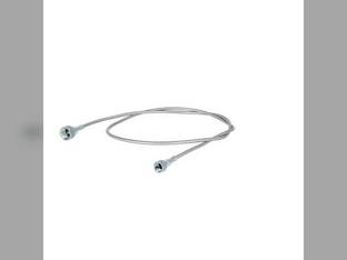 Tachometer Cable - Metal Cover fits John Deere 420 430 8440 8630 8640 AR70112 fits Massey Ferguson 85 255 88 265 275 285 544198M91 fits Allis Chalmers 70229751 fits White 720952AS fits Oliver 104990AS