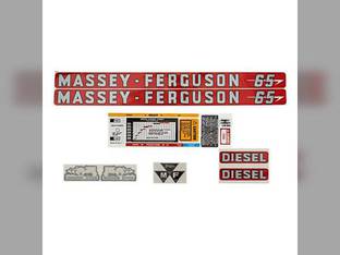 Decal Set - Mylar fits Massey Ferguson 65 65
