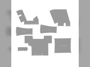 Cab Foam Kit with Headliner less Floor Mat Case IH 3594 3394 Case 2394 2594