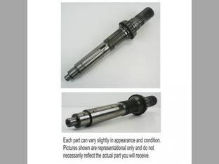 Used MFWD Clutch Housing Shaft fits John Deere 4050 4055 4250 4255 4450 4455 4555 4560 4650 4755 4760 4850 4955 4960 R82499