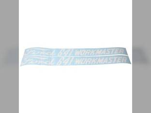 641 Workmaster Hood Decal Set Vinyl fits Ford 641