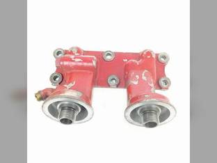 Used Engine Oil Filter Base fits International 966 986 1066 1086 1466 1486 1566 1586 3388 3588 3788 4166 4186 4366 4386 5088 5288 5488 6388 6588 6788 7288 7388 7588 675358C1 fits Case IH 1640 1680