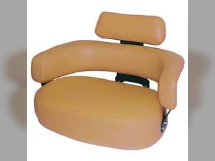 Seat Cushion Set- 3 Piece Vinyl Brown John Deere 4030 6000 4630 2010 3020 4320 400 5010 4020 2520 4010 4000 4430 6602 6600 4520 4230 7520 820 5400 7020 2510 5200 3010 7700 5020 830 4620 6620 6030