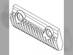 Cylinder Rasp Bar Kit - LH Trailing New Holland CR9070 CR970 CR9080 84060998