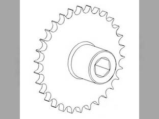 Used Upper Tailings Elevator Sprocket John Deere 9650 CTS 9501 9510 9560 9450 9400 9550 9680 9600 9640 9660 9500 9410 9610 AH130571