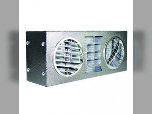 Auxiliary Heater 16" x 6-1/2" x 9" 2 Ducts 30 000 BTU 24V