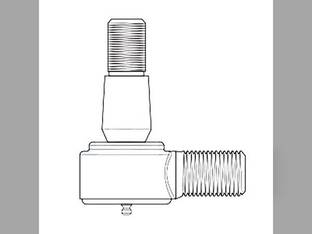 Ball Joint- Steering Cylinder Barrel End fits New Holland T6010 T6020 T6030 T6050 T6070 TS90 TS100 TS100A TS110 TS110A TS115A TS125A TS130A TS135A 7840 8240 8340 81863815 fits Case IH 81863815