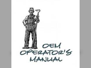 Operator's Manual fits Case IH 235