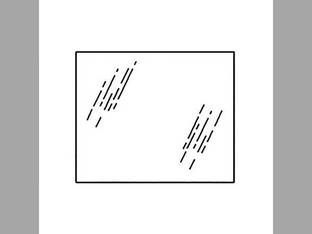 Cab Glass - Side Window Swinging RH or LH White 2-180 2-110 2-155 2-88 2-85 2-150 2-105 2-135 CG1983
