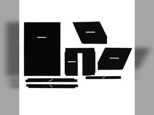Cab Foam Kit with Headliner 7 Pieces Black John Deere 3010 4520 4020 4010 4000 3020 4320 4620