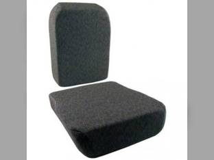 Seat Cushion Set Side-Kick Fabric Gray STX and Steiger Tractors Case IH STX280 STX375 STX530 Steiger 380 STX500 STX480 STX275 STX325 STX380 Steiger 535 STX425 STX330 STX450 Steiger 435 STX430