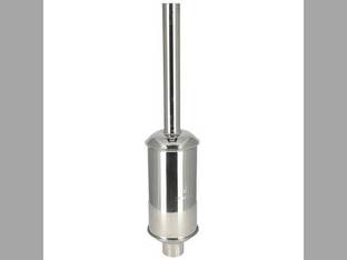Stainless Steel Muffler - Show Quality International 350 300 HV Super H H Super W4 Super HV W4 I4 350600R95